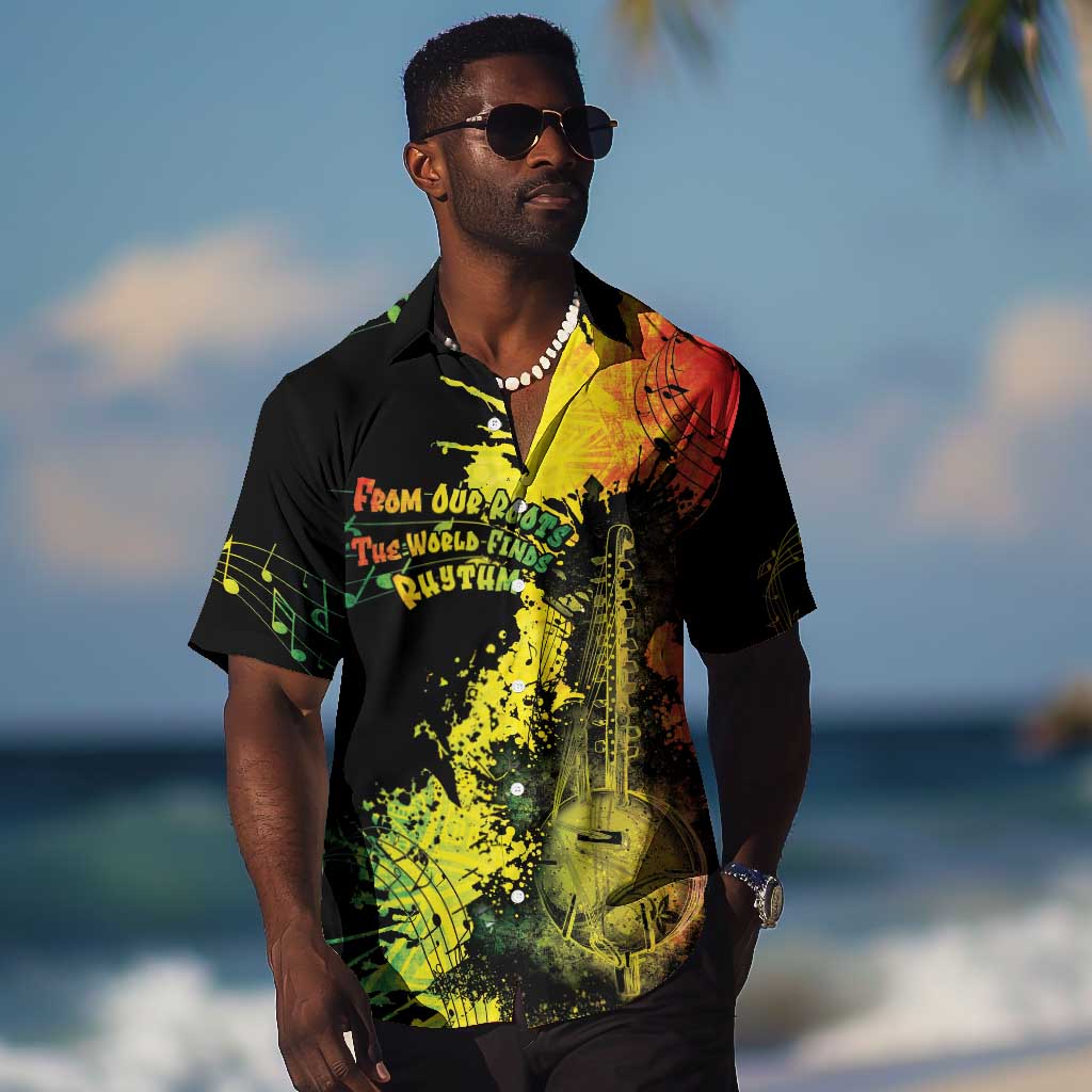 Afro Music Pride Hawaiian Shirt From Our Roots The World Finds Rhythm - African Pride