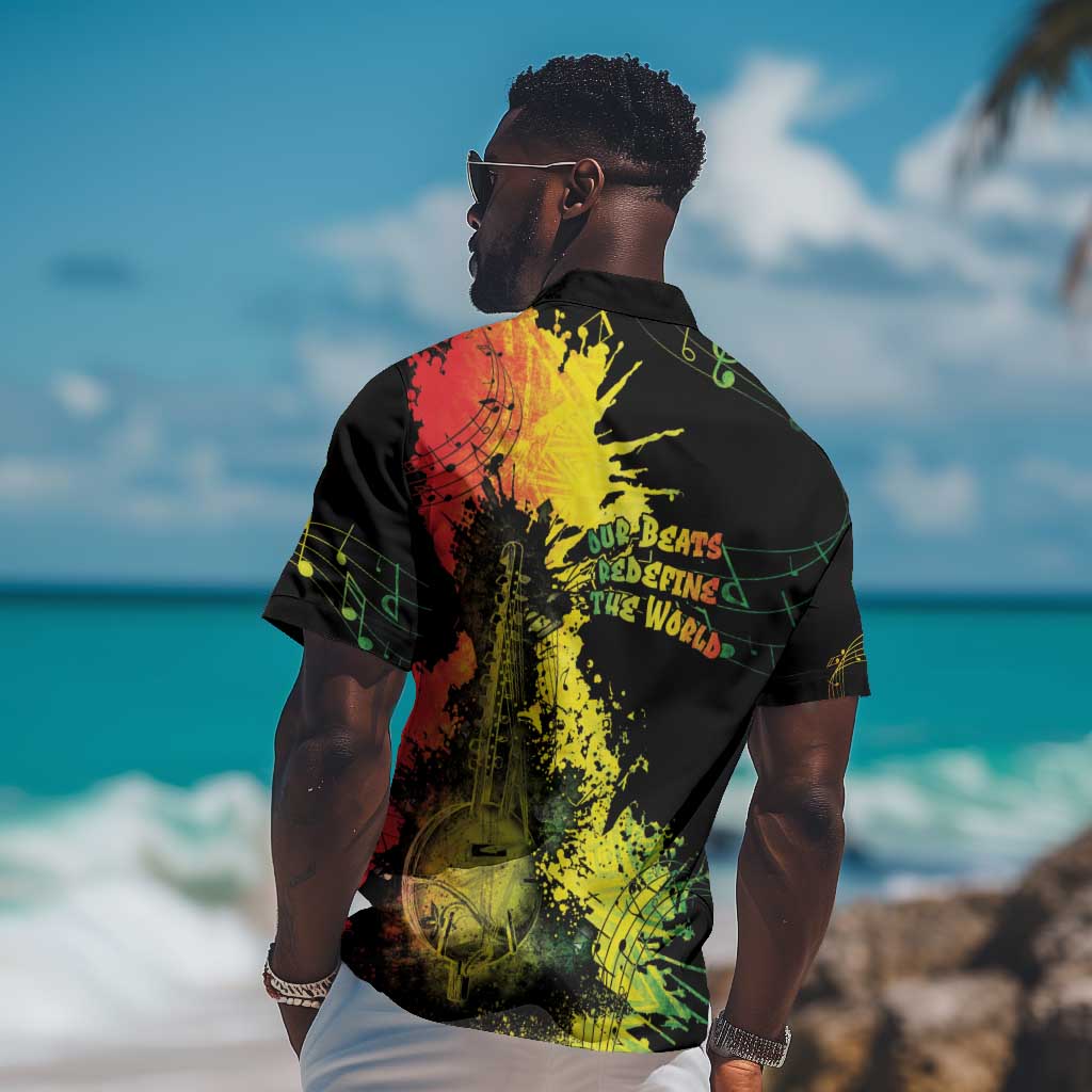 Afro Music Pride Hawaiian Shirt From Our Roots The World Finds Rhythm - African Pride