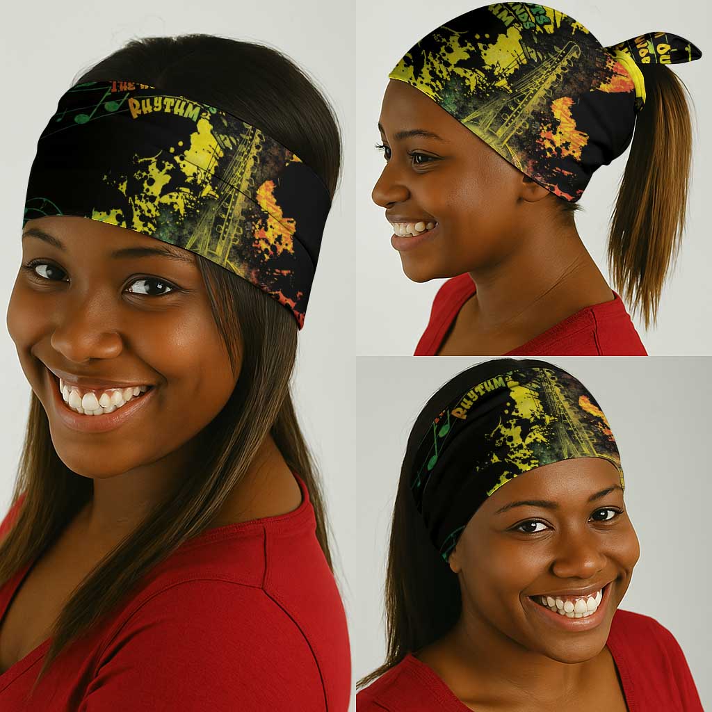 Afro Music Pride Neck Gaiter From Our Roots The World Finds Rhythm LT05