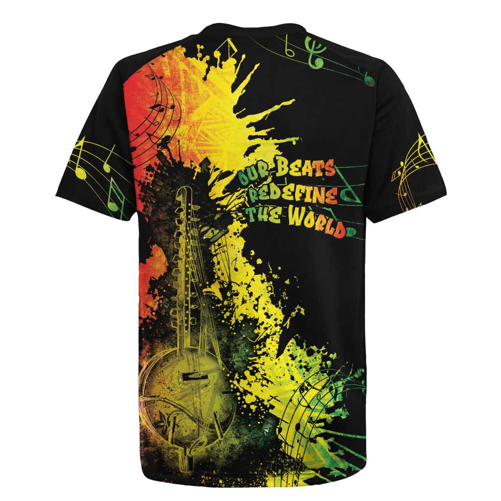 Afro Music Pride Rugby Jersey From Our Roots The World Finds Rhythm - African Pride