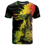 Afro Music Pride T shirt From Our Roots The World Finds Rhythm - African Pride