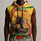Afro Latina Queen Sleeveless Hoodie The Beauty Of Black Women - African Pride