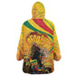 Afro Latina Queen Wearable Blanket Hoodie The Beauty Of Black Women - African Pride