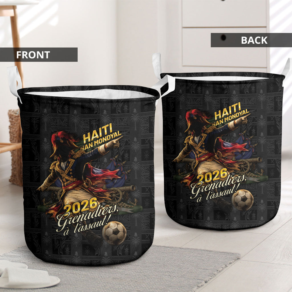 Haiti Football 2026 Laundry Basket Haiti Nan Mondyal