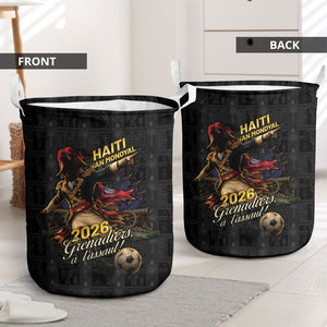 Haiti Football 2026 Laundry Basket Haiti Nan Mondyal