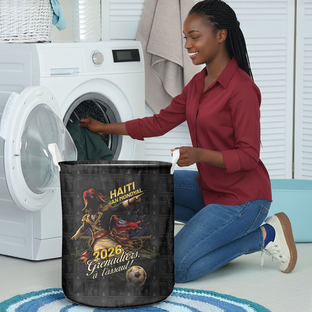 Haiti Football 2026 Laundry Basket Haiti Nan Mondyal