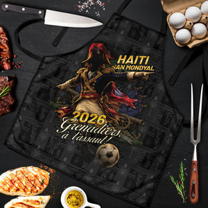 Haiti Football 2026 Apron Haiti Nan Mondyal