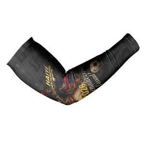 Custom Haiti Football 2026 Arm Sleeves Haiti Nan Mondyal