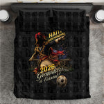 Haiti Football 2026 Bedding Set Haiti Nan Mondyal