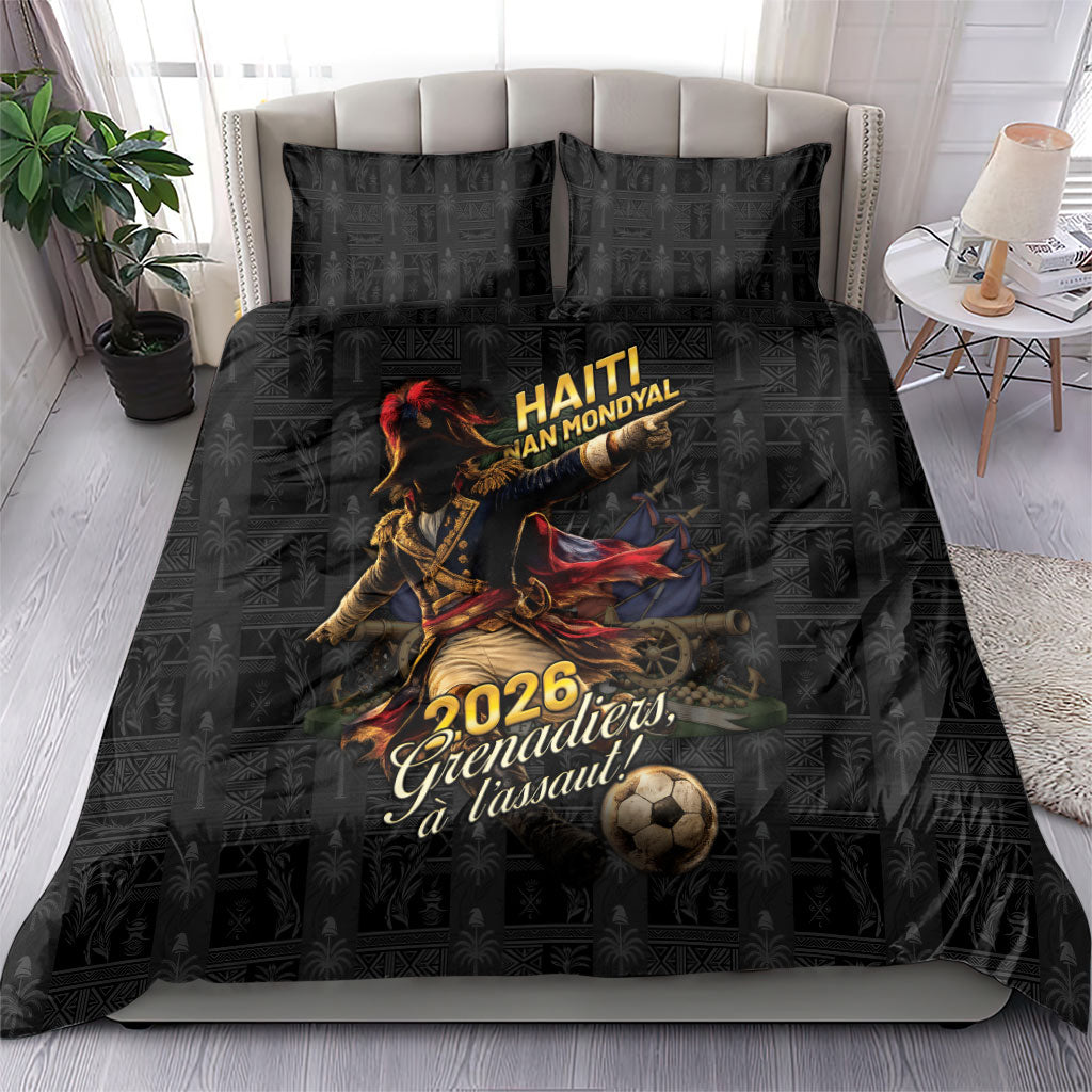 Haiti Football 2026 Bedding Set Haiti Nan Mondyal