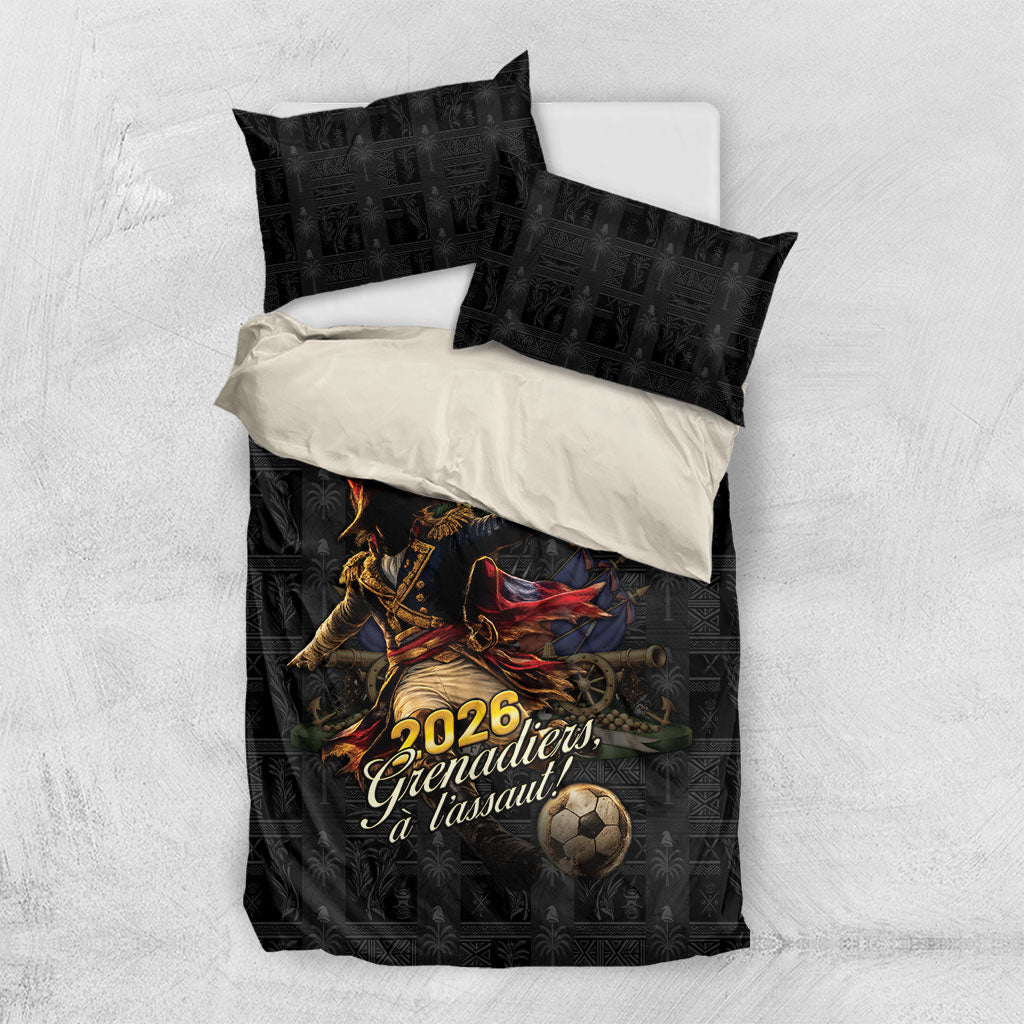 Haiti Football 2026 Bedding Set Haiti Nan Mondyal