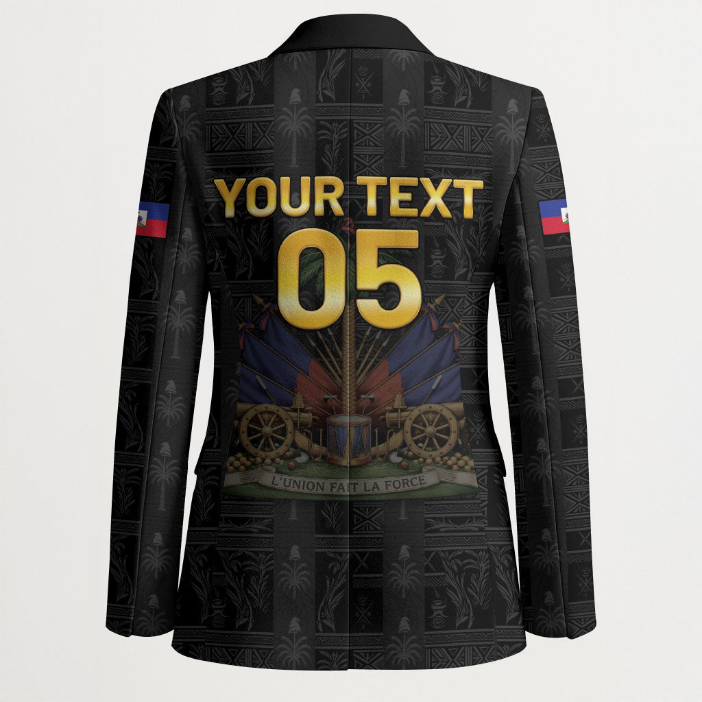 Custom Haiti Football 2026 Blazer Haiti Nan Mondyal