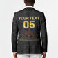 Custom Haiti Football 2026 Blazer Haiti Nan Mondyal