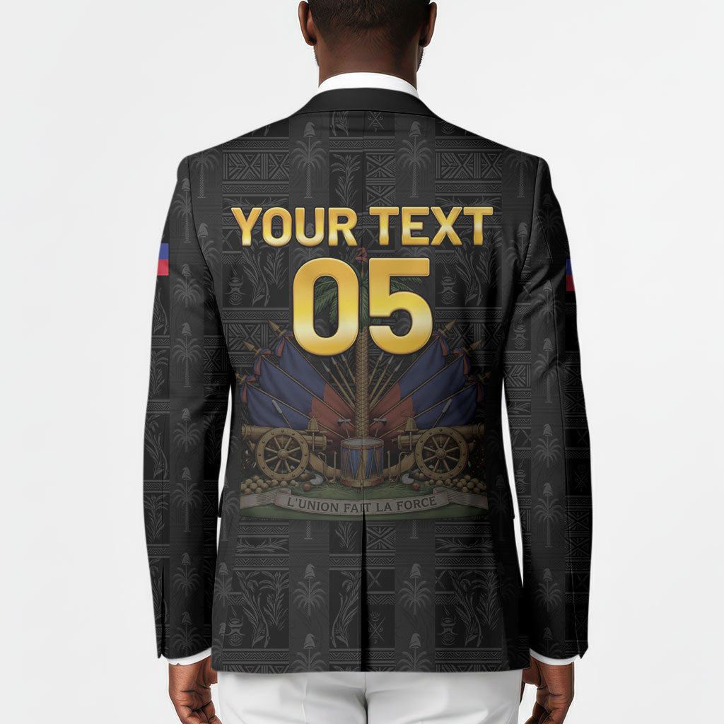 Custom Haiti Football 2026 Blazer Haiti Nan Mondyal