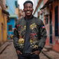 Custom Haiti Football 2026 Bomber Jacket Haiti Nan Mondyal
