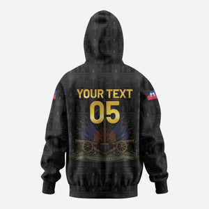 Custom Haiti Football 2026 Hoodie Haiti Nan Mondyal