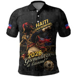 Custom Haiti Football 2026 Polo Shirt Haiti Nan Mondyal