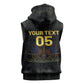 Custom Haiti Football 2026 Sleeveless Zip Hoodie Haiti Nan Mondyal