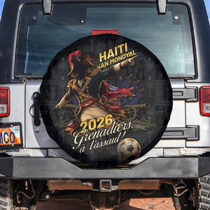 Haiti Football 2026 Spare Tire Cover Haiti Nan Mondyal
