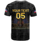 Custom Haiti Football 2026 T shirt Haiti Nan Mondyal