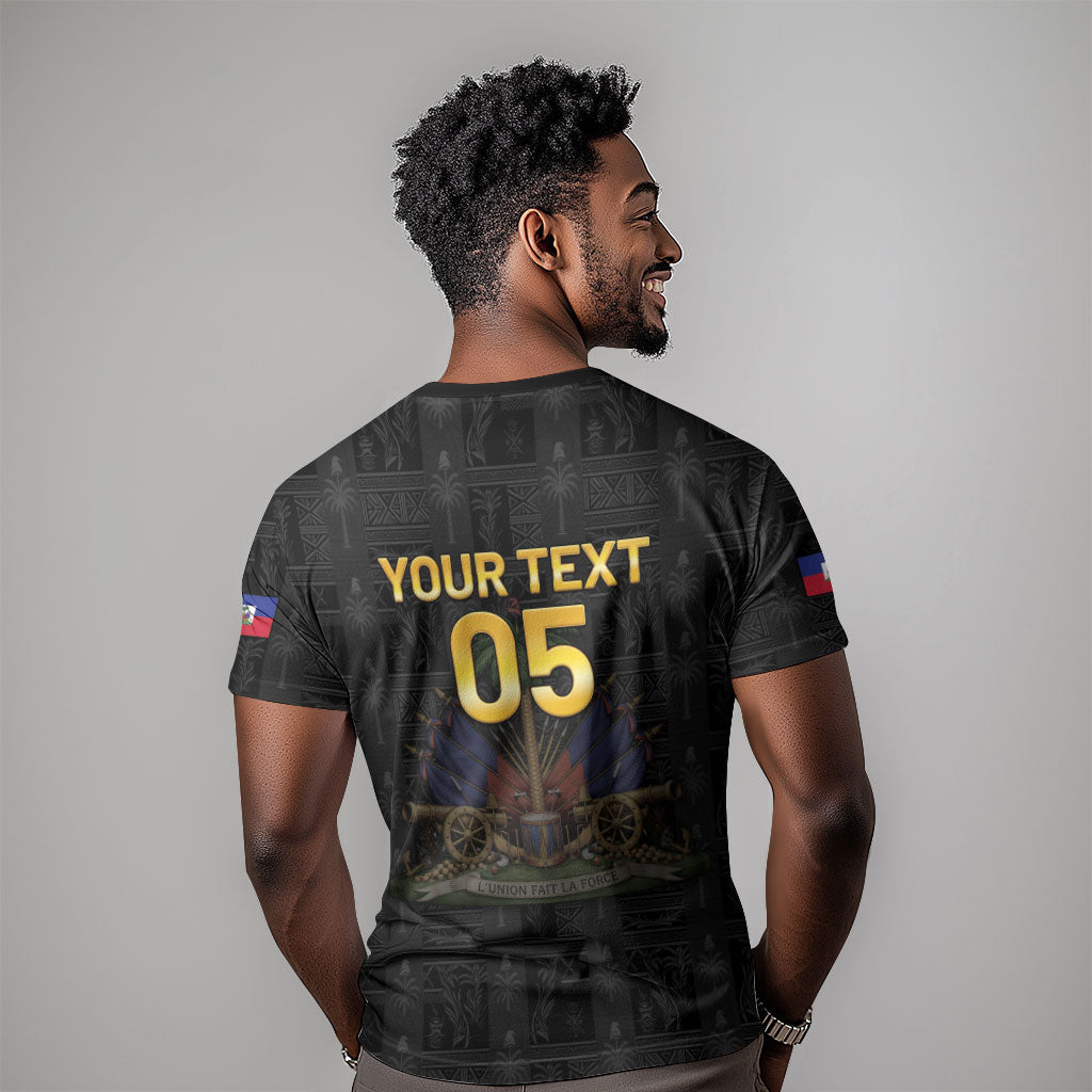Custom Haiti Football 2026 T shirt Haiti Nan Mondyal
