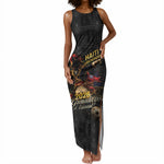 Custom Haiti Football 2026 Tank Maxi Dress Haiti Nan Mondyal