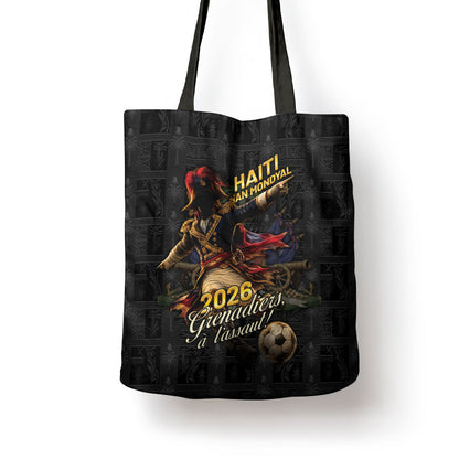 Haiti Football 2026 Tote Bag Haiti Nan Mondyal