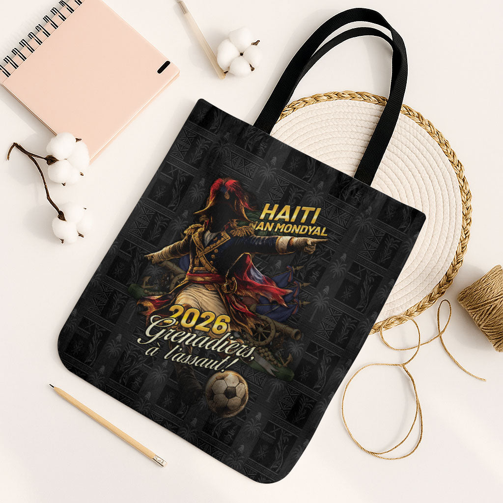 Haiti Football 2026 Tote Bag Haiti Nan Mondyal