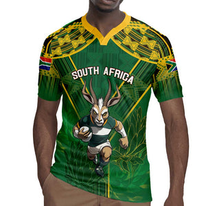 Custom South Africa Rugby 2024 Rugby Jersey Go Bokke African Pattern