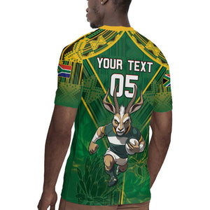 Custom South Africa Rugby 2024 Rugby Jersey Go Bokke African Pattern