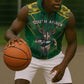 Custom South Africa Rugby 2024 Sleeveless Zip Hoodie Go Bokke African Pattern - African Pride