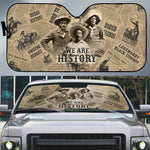 Black Cowboy Auto Sun Shade Western Rodeo Melanin Black History