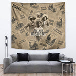 Black Cowboy Tapestry Western Rodeo Melanin Black History