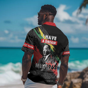 MLK Honoring The Legacy Hawaiian Shirt Black Version