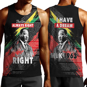 MLK Honoring The Legacy Men Tank Top Black Version