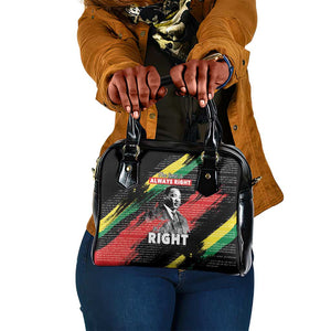 MLK Honoring The Legacy Shoulder Handbag Black Version