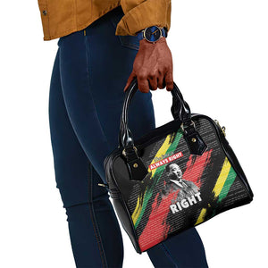 MLK Honoring The Legacy Shoulder Handbag Black Version