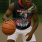 MLK Honoring The Legacy Sleeveless Zip Hoodie Black Version - African Pride
