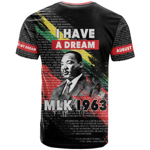 MLK Honoring The Legacy T shirt Black Version