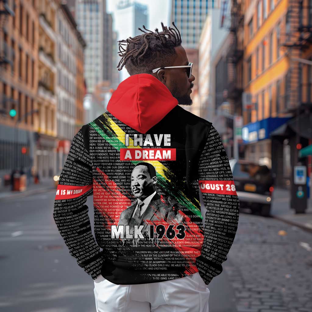 MLK Honoring The Legacy Zip Hoodie Black Version