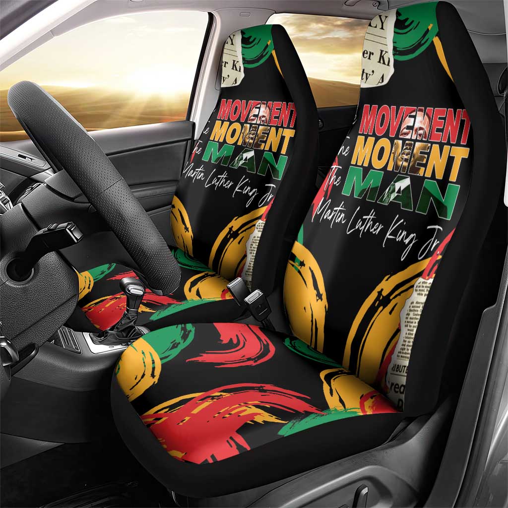 Remembering The Legacy Of MLK Car Seat Cover