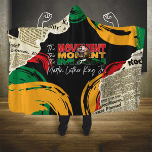 Remembering The Legacy Of MLK Hooded Blanket