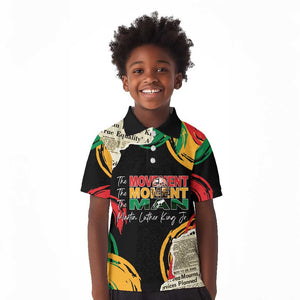 Remembering The Legacy Of MLK Kid Polo Shirt