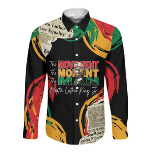 Remembering The Legacy Of MLK Long Sleeve Button Shirt