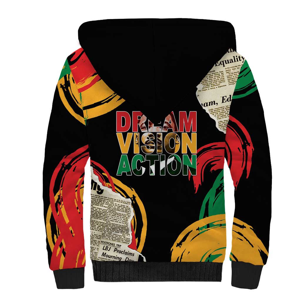 Remembering The Legacy Of MLK Sherpa Hoodie