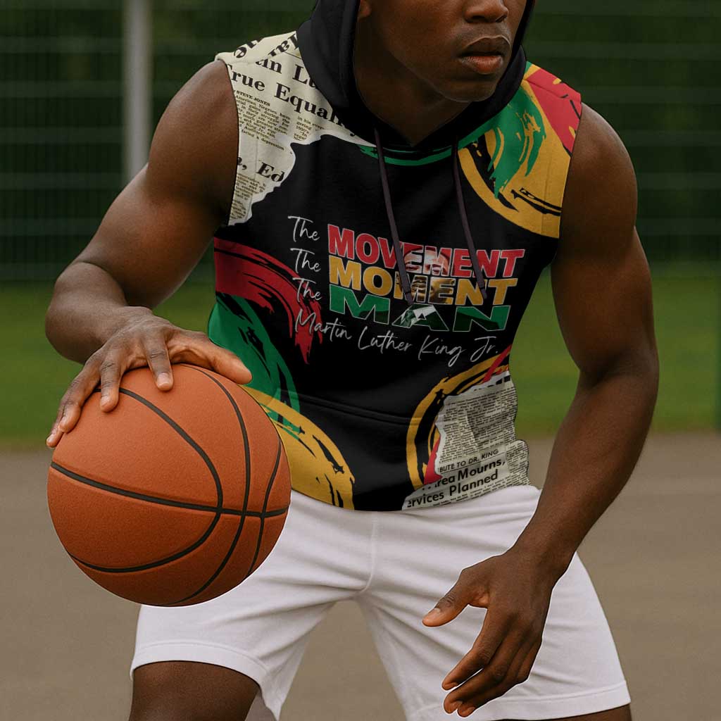 Remembering The Legacy Of MLK Sleeveless Hoodie - African Pride