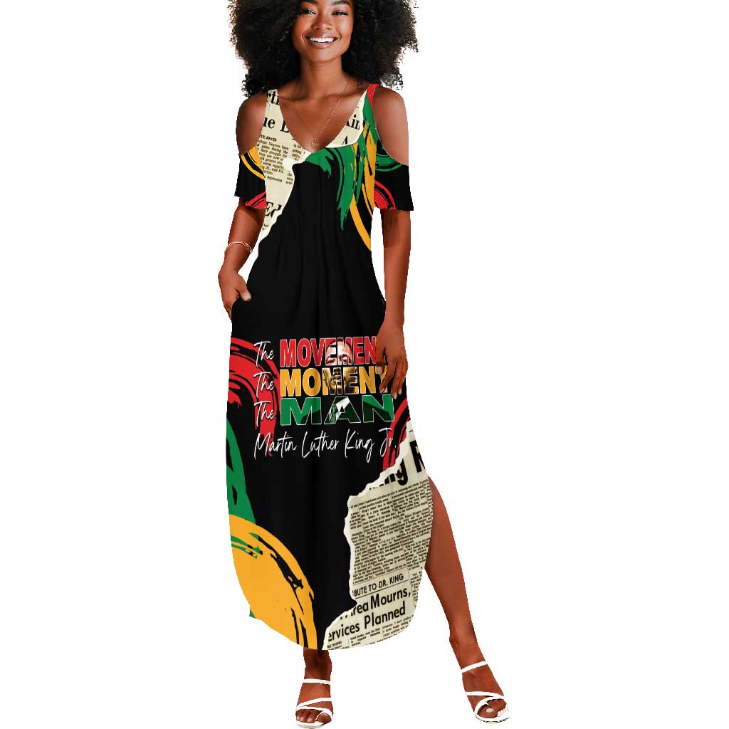 Remembering The Legacy Of MLK Summer Maxi Dress