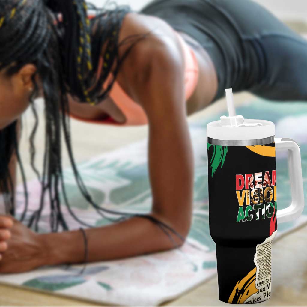 Remembering The Legacy Of MLK Tumbler With Handle