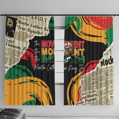 Remembering The Legacy Of MLK Window Curtain