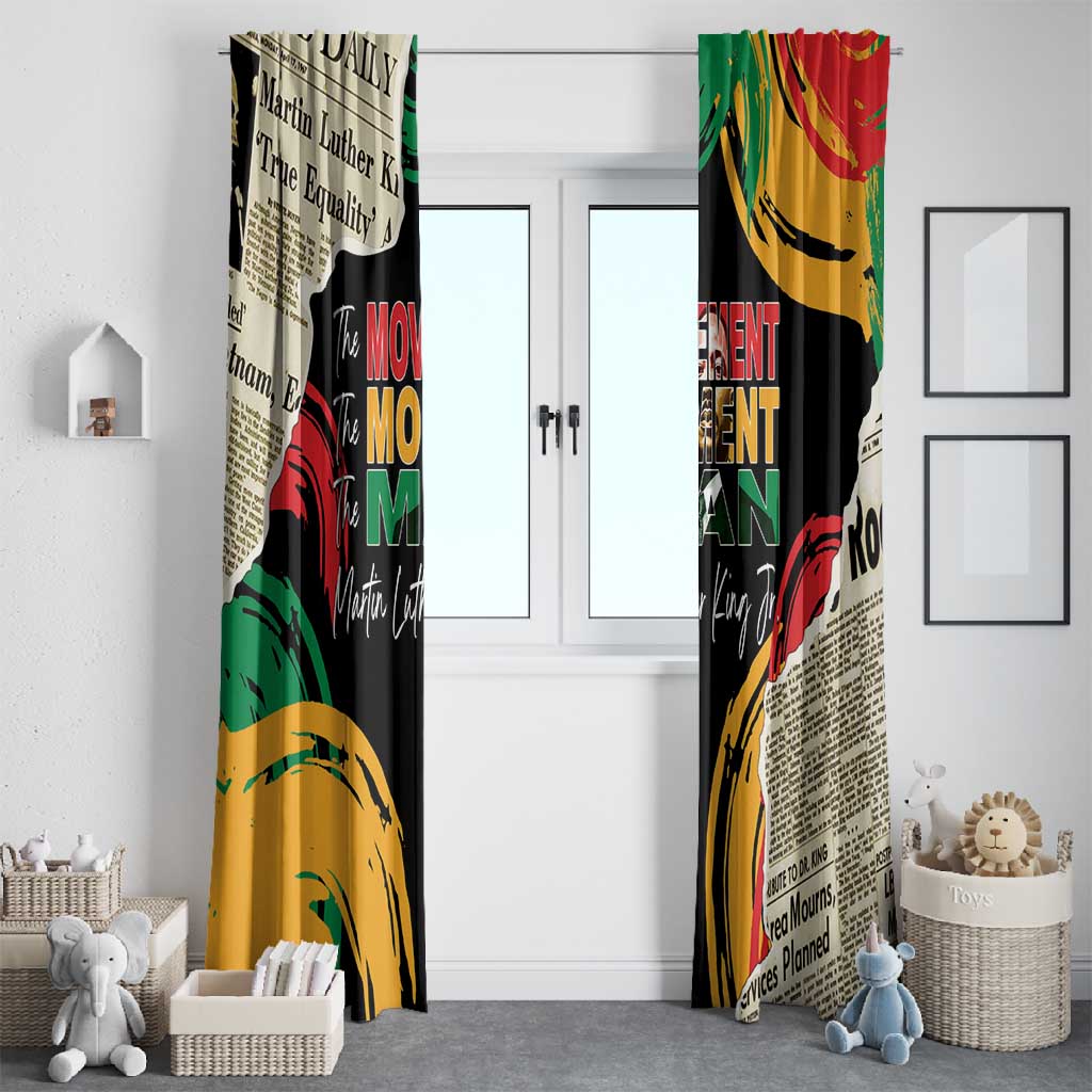 Remembering The Legacy Of MLK Window Curtain